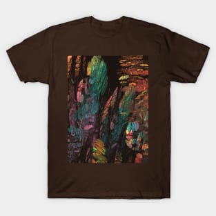 Abstraction. Autumn mountains T-Shirt